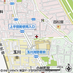 神奈川県川崎市中原区中丸子600周辺の地図
