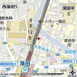 海鮮居酒屋 呑和 蒲田店周辺の地図