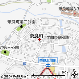 神奈川県横浜市青葉区奈良町1670-39周辺の地図
