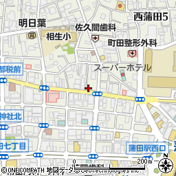 HILL VIEW ヒルビュウ 蒲田店周辺の地図
