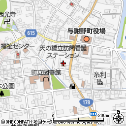 天の橋立訪問看護ステーション周辺の地図