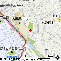 東京都町田市木曽西1丁目10-5周辺の地図