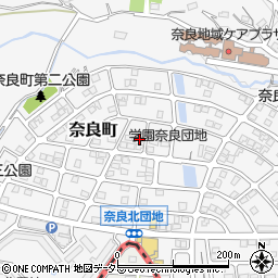 神奈川県横浜市青葉区奈良町1670-44周辺の地図