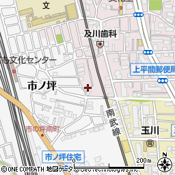 神奈川県川崎市中原区中丸子565-65周辺の地図