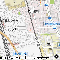 神奈川県川崎市中原区中丸子565-34周辺の地図