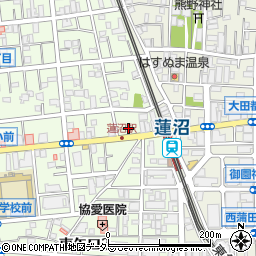 東矢口第１駐車場周辺の地図