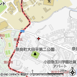 神奈川県横浜市青葉区奈良町2762-96周辺の地図