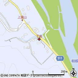 下倉周辺の地図