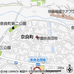 神奈川県横浜市青葉区奈良町1670-42周辺の地図