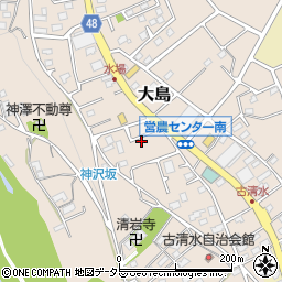 神奈川県相模原市緑区大島2383-12周辺の地図