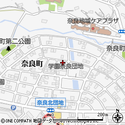 神奈川県横浜市青葉区奈良町1566-260周辺の地図