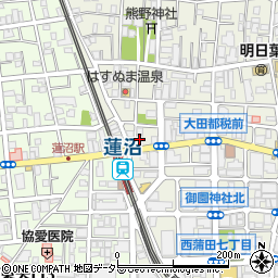 あいず訪問看護ステーション蒲田周辺の地図