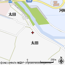 鳥取県岩美郡岩美町太田178周辺の地図