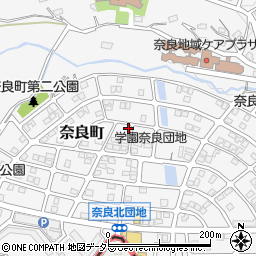 神奈川県横浜市青葉区奈良町1670-91周辺の地図