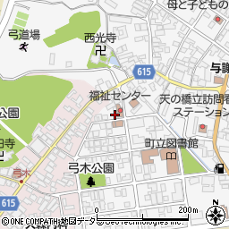 日本経済新聞　岩滝販売所周辺の地図