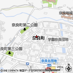 神奈川県横浜市青葉区奈良町1670-103周辺の地図