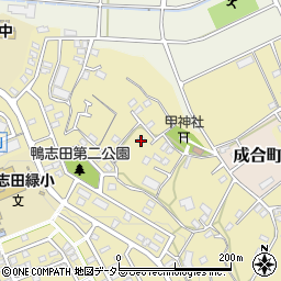 神奈川県横浜市青葉区鴨志田町418-5周辺の地図