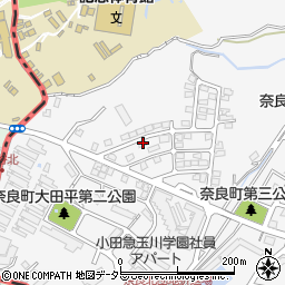 神奈川県横浜市青葉区奈良町2762-74周辺の地図