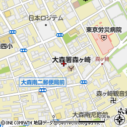 株式会社関電工　東京支店城南統轄営業所周辺の地図