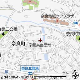 神奈川県横浜市青葉区奈良町1566-258周辺の地図