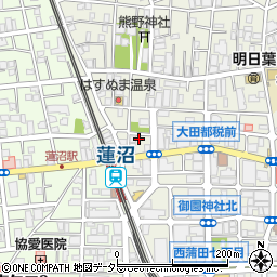 東京都大田区西蒲田6丁目31-2周辺の地図