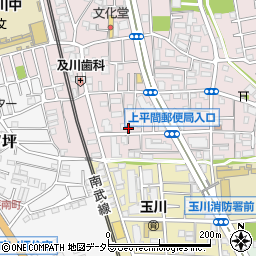 神奈川県川崎市中原区中丸子584周辺の地図