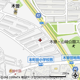 ＪＫＫ東京　町田木曽団地　イ－７周辺の地図