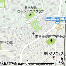 訪問看護ステーションあざみ野ヒルトップ周辺の地図