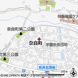 神奈川県横浜市青葉区奈良町1670-262周辺の地図
