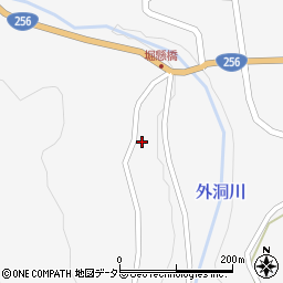 岐阜県中津川市坂下4797周辺の地図