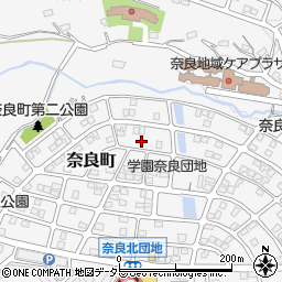 神奈川県横浜市青葉区奈良町1670-32周辺の地図