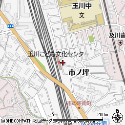 神奈川県川崎市中原区市ノ坪464-15周辺の地図