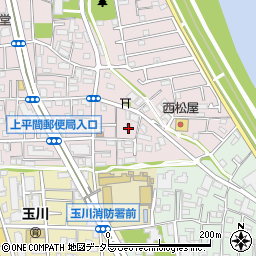 神奈川県川崎市中原区中丸子630周辺の地図