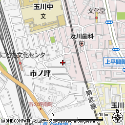 あさひでんき　中原店周辺の地図