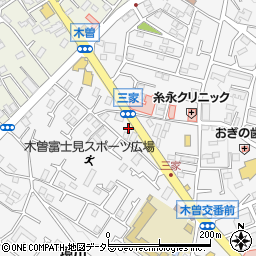 東京都町田市木曽東3丁目34-10周辺の地図