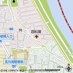 神奈川県川崎市中原区中丸子639周辺の地図