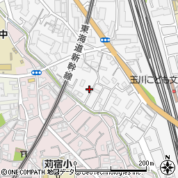 神奈川県川崎市中原区市ノ坪511-3周辺の地図