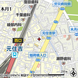 住吉新薬堂薬局周辺の地図