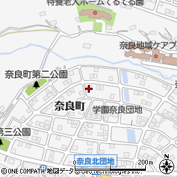 神奈川県横浜市青葉区奈良町1670-28周辺の地図
