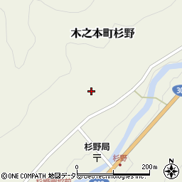 滋賀県長浜市木之本町杉野2587周辺の地図