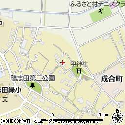 神奈川県横浜市青葉区鴨志田町418-27周辺の地図