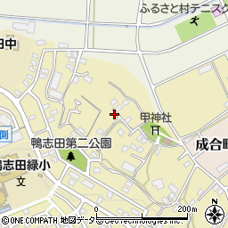 神奈川県横浜市青葉区鴨志田町418-13周辺の地図
