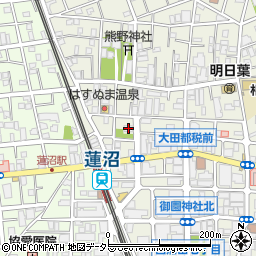 東京都大田区西蒲田6丁目26-4周辺の地図