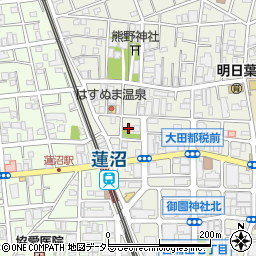 東京都大田区西蒲田6丁目26-10周辺の地図