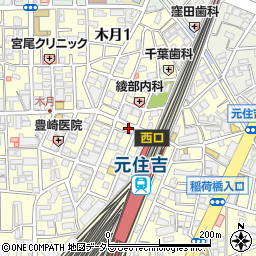 山口時計眼鏡店周辺の地図