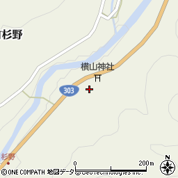 滋賀県長浜市木之本町杉野372周辺の地図