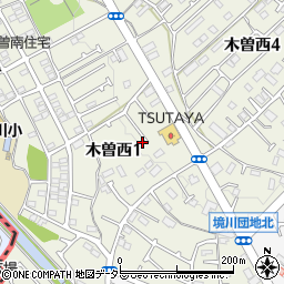 東京都町田市木曽西1丁目17-32周辺の地図