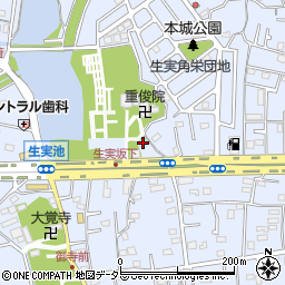 千葉県千葉市中央区生実町1163周辺の地図