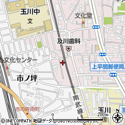 神奈川県川崎市中原区中丸子566周辺の地図