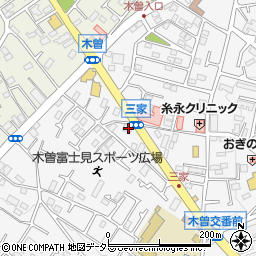 東京都町田市木曽東3丁目34-15周辺の地図